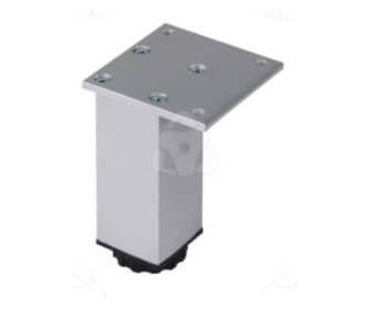 NÓŻKA KWADRATOWA H-100 aluminium regulowana