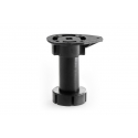 Nóżka plastikowa czarna S3/100 B stopka z wypustką