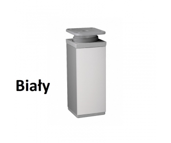 NÓŻKA KWADRATOWA 40/40 H-100 biała AMIX