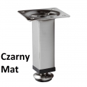 NÓŻKA  D-737-3 H-100 CZARNY MAT. kwadratowa 