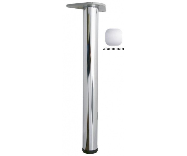 Noga LG-78 60x710 aluminium z trójkątnym mocowaniem