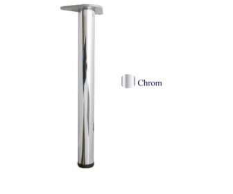 Noga LG-78 60x710 chrom z trójkątnym mocowaniem