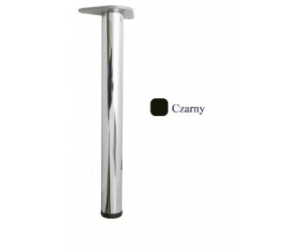 Noga LG-78 60x820 czarna z trójkątnym mocowaniem