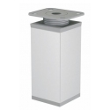 Nóżka kwadratowa LG-01 40x40 H 60mm aluminium