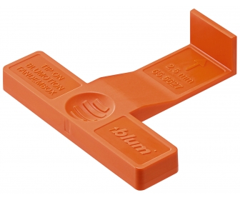 WYC. Listwa montażowa, do TIP-ON BLUMOTION do TANDEMBOX, pomarańczowe