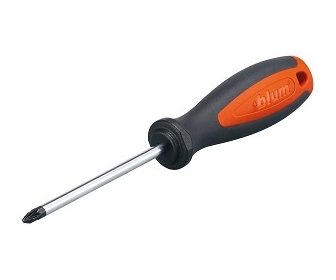 śrubokręt, Bit krzyżakowy PZ, wielkość 2, Długość całkowita (z łbem) 210 mm, pomarańczowe