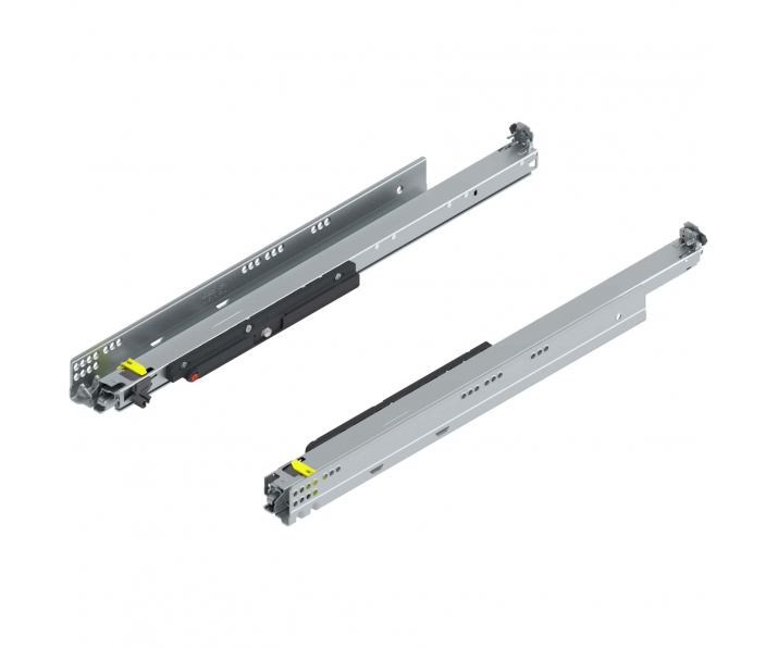 Zestaw prowadnic pełen wysuw MOVENTO TIP-ON 600mm, 70kg, cynkowany, BLUM 766H600T