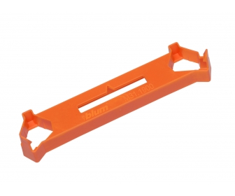 ECODRILL, Dodatkowy element do obróbki drzwi składanych, wiercić pionowo, pomarańczowe