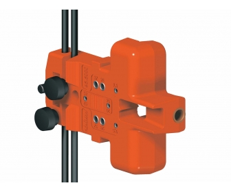 wzornik wiertarski, do BLUMOTION, po stronie uchwytu, pomarańczowe