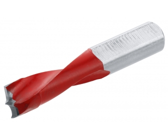 Wiertło, 10 mm x 57 mm, lewe, na czerwono