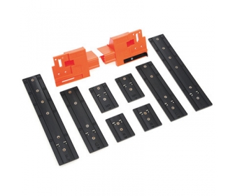 wzornik punktowy, do LEGRABOX, pomarańczowy/czarny