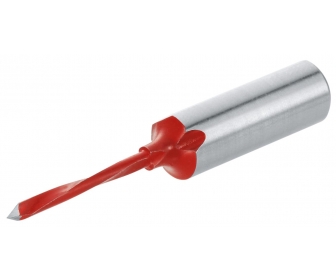 Wiertło, 2.5 mm x 57 mm, lewe, z wierzchołek dachowy, na czerwono