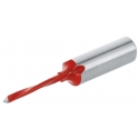 Wiertło, 2.5 mm x 57 mm, lewe, z wierzchołek dachowy, na czerwono