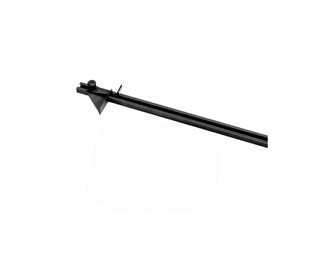 listwa montażowa 2200 mm, czarna E6/C35