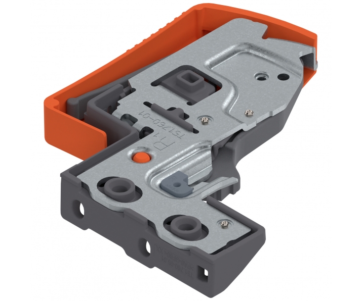 MOVENTO Sprzęgło, z regulacją boczną, praw., pomarańczowe