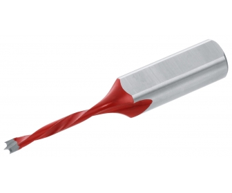 Wiertło, 3 mm x 57 mm, lewe, na czerwono