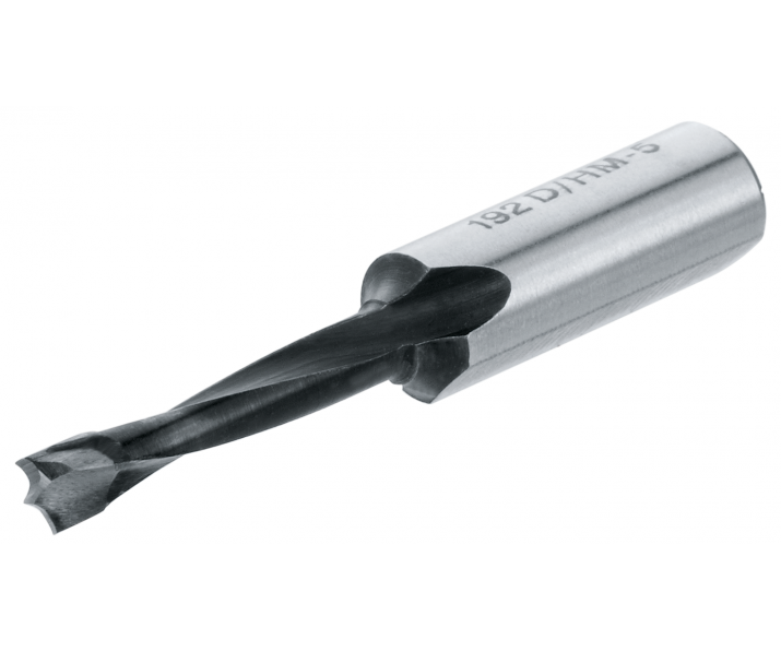 Wiertło, 2.5 mm x 57 mm, prawe, z wierzchołek dachowy, czarny