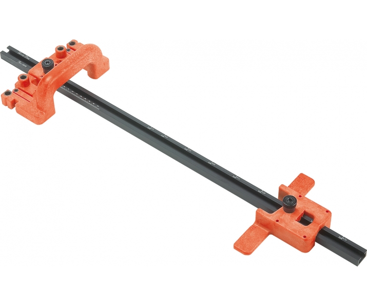 wzornik wiertarski, do Uchwyty profilu nośnego SERVO-DRIVE, pomarańczowy/czarny