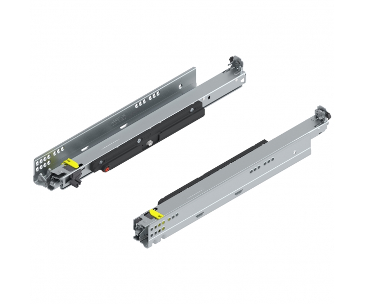 Zestaw prowadnic pełen wysuw MOVENTO TIP-ON 450mm, 70kg, cynkowany, BLUM 766H450T