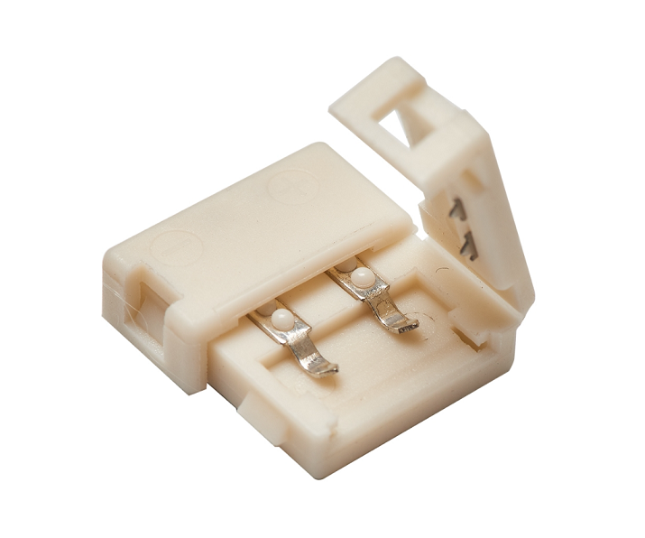 Złącze taśmy LED 10mm 2-stronne z zatrzaskami