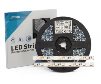 Taśma PRO 300 LED 60LED/m 5050 SMD RGB Wodna