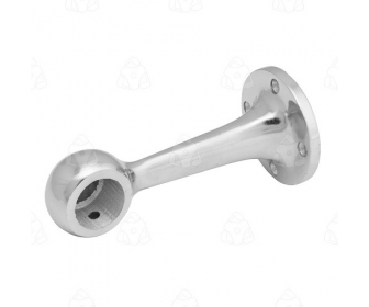 Uchwyt dystansowy z blokadą Q25 końcowy chrom