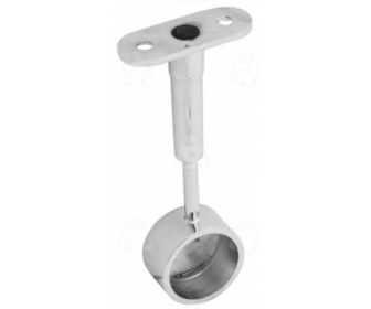 Uchwyt dystansowy z regulacją 25 końcowy chrom