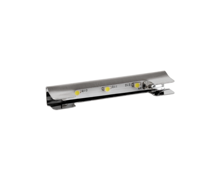 KLIPS LED metalowy, 2m przewód mini konek. światło białe ciepłe (stary kod: KLIPS-M-3528-30K-01)