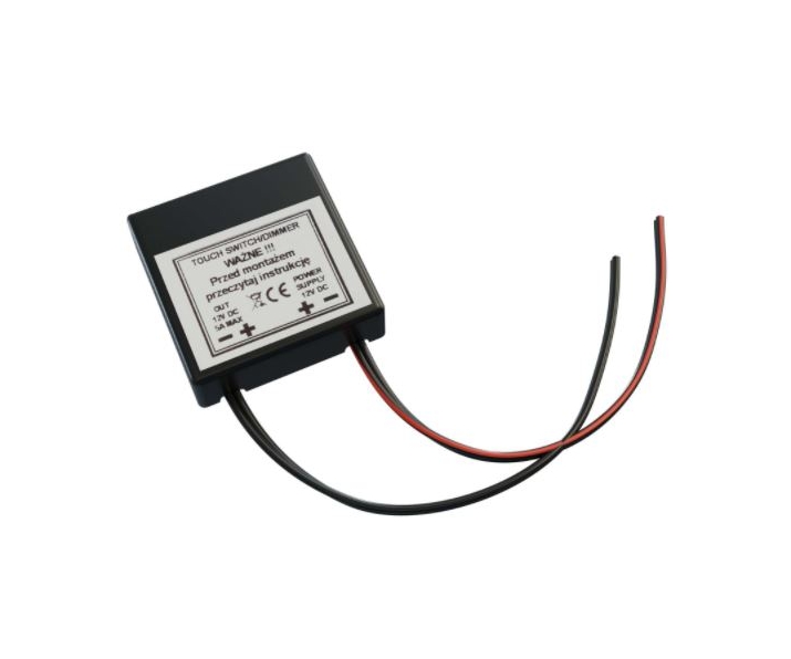 Włącznik led do płyty meblowej  KWADRAT