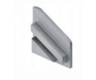 LED ZAŚLEPKA PROFIL KĄTOWY SZARA PRAWA TRILINE MINI 