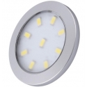 ORBIT XL oprawa LED, max 3,0W 12VDC 9pkt, NEUTRALNA okrągła, ramka alu z 2m przew. mini amp