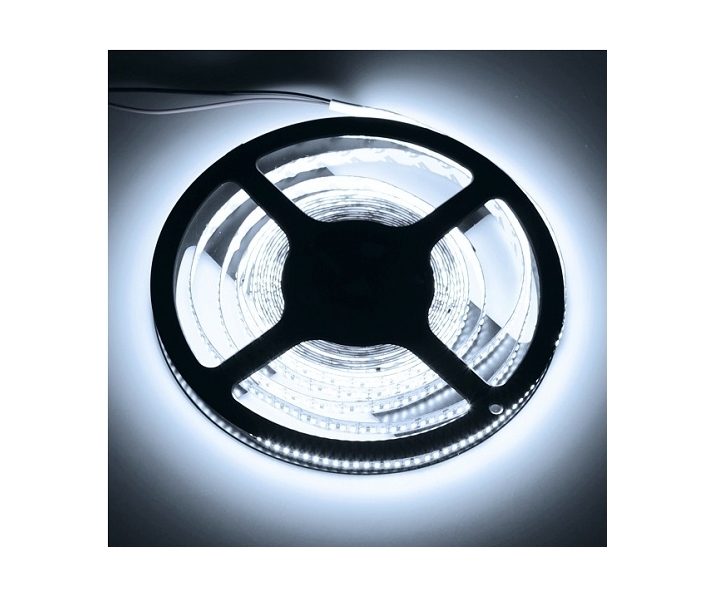 TAŚMA ROLKA PREMIUM TYP 3014 IP20 1200 LED szer 10mm, 6pkt/2,5cm, biała ZIMNA, moc 90W, CRI 80