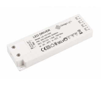 Zasilacz do LED model LD, 15W, 12VDC z 4 gniazdami mini