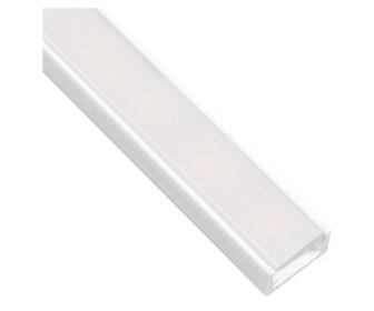 PROFIL-LINE MINI 2M, nakładany biały, mleczny klosz wciskany