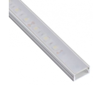 PROFIL LINE MINI 3M NAKŁADANY ALUMINIUM MLECZNY KLOSZ WCISKANY