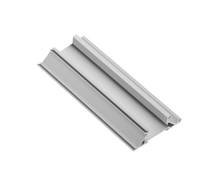 Profil aluminiowy LED kątowy DWUSTRONNY GLAX SREBRNY 3MB
