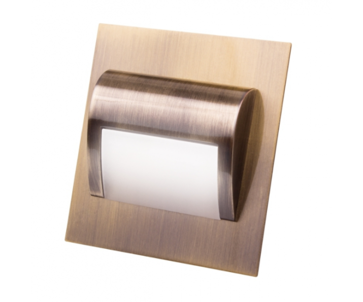 STEP oprawa schodowa ANTYK 1,4W 12VDC barwa neutralna