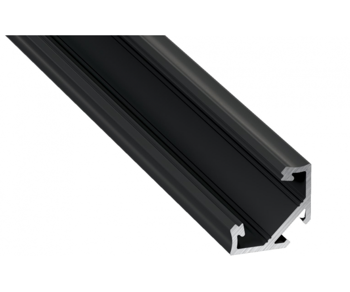 Profil LUMINES Typ  C czarny anodowany 3 m
