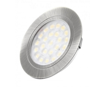 OVAL LED Aluminium barwa ciepła