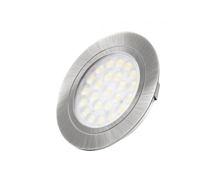 OVAL LED Aluminium barwa ciepła