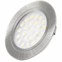 OVAL LED Aluminium barwa neutralna z przewodem