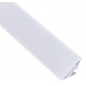 PROFIL CORNER 2M, KĄTOWY ALUMINIUM MLECZNY  z wciśniętą osłonką