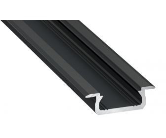 Profil LUMINES Typ  Z czarny anodowany 3 m