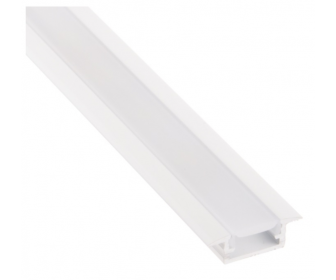 PROFIL INLINE MINI XL LED 2M, wpuszczany biały , klosz mleczny