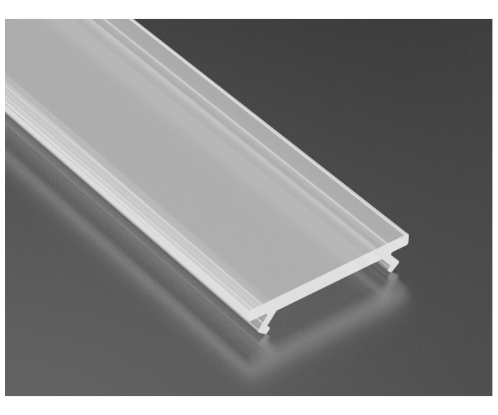 LUMINES Klosz BASIC PMMA mrożony  2,02 m