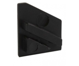 LED ZAŚLEPKA PROFIL KĄTOWY CZARNA PRAWA TRILINE MINI