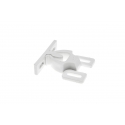 Zatrzask meblowy plastikowy biały