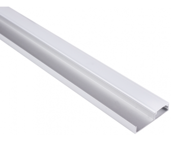 PROFIL FLOOR LINE 2M, ALUMINIUM Klosz OPAL Wciskany