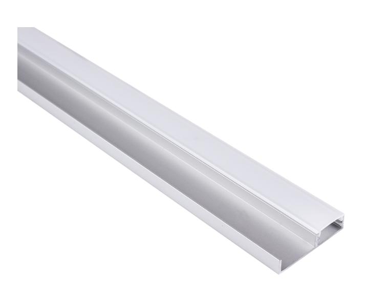 PROFIL FLOOR LINE 2M, ALUMINIUM Klosz OPAL Wciskany