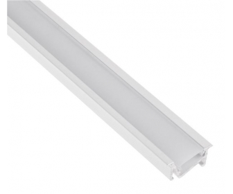 PROFIL ZENOLINE 2M, BIAŁY MLECZNY Klosz wciskany